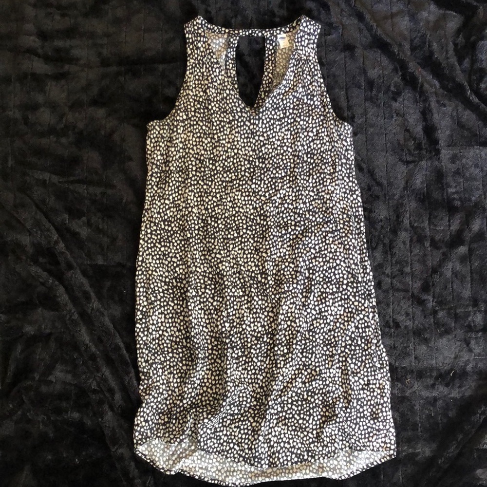 Sleeveless, Short Print Dress